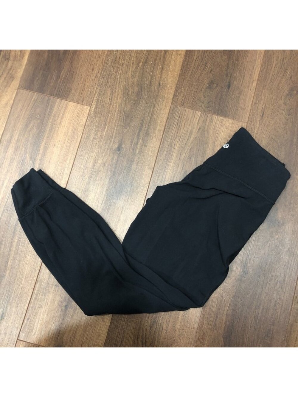 Lululemon Black Align High-Rise Jogger Size 6 Gym Yoga Activewear Pockets 26"